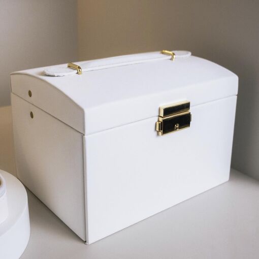 PORTA JOIAS EXCLUSIVE TRIPLO OFF WHITE