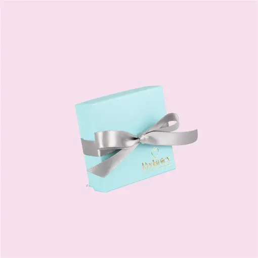 CAIXA RIGIDA 08X08CM COM FITA PERSONALIZADA VALOR UNITÁRIO P/300
