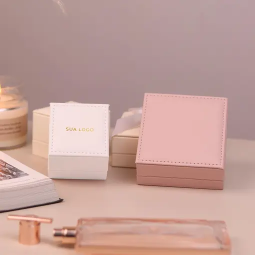 CAIXA PERSONALIZADA ANEL EASY ELEGANCE COM 10 UNIDADES