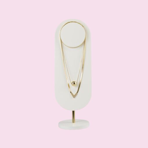 BUSTO LAQUEADO LUNA OVAL			