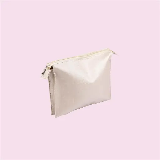 NECESSAIRE BASIC COM BOLSO INTERNO LINHO