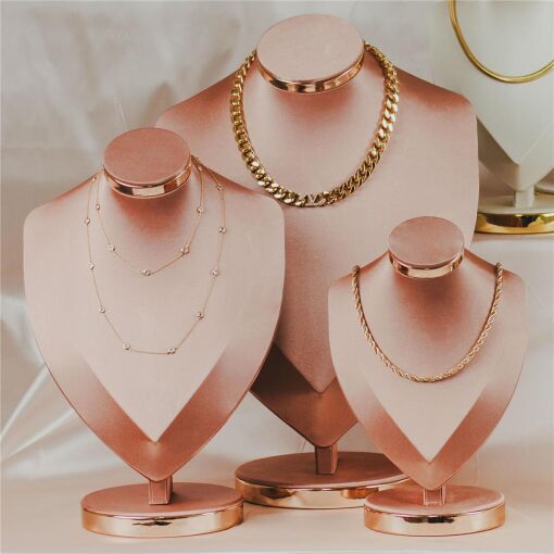 EXPOSITOR BUSTO NAVETE ESTHER CETIM ROSE