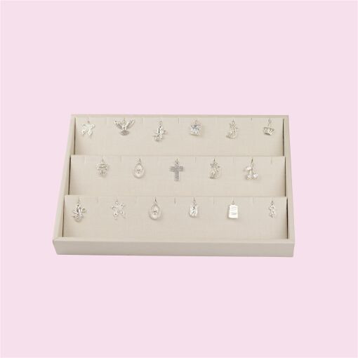 BANDEJA PARA PINGENTES 21X29 OFF WHITE