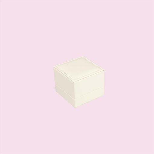 ESTOJO ANEL P OFF WHITE PARA JOIAS ELEGANCE