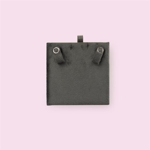 ENVELOPE 10X10 PLUSH CINZA ESCURO