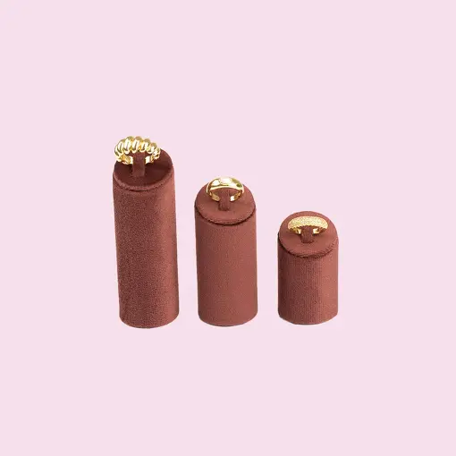 EXPOSITOR PARA TRIO DE ANÉIS REDONDO COLORS