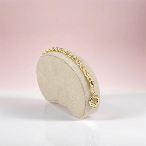 EXPOSITOR PARA PULSEIRAS BEAN SUEDE AREIA