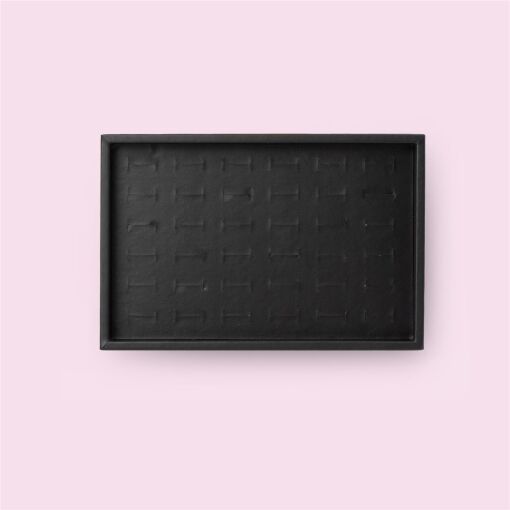BANDEJA 16X23 ANEL CORTE H NAPA PRETA