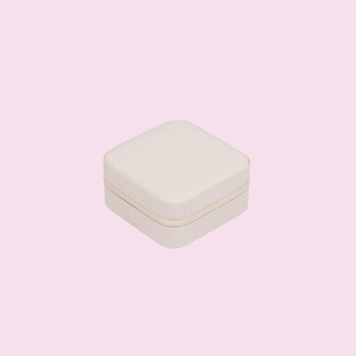ESTOJO PORTA JOIAS EXCLUSIVE OFF WHITE M