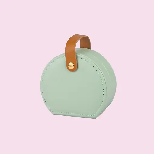 ESTOJO PORTA JOIAS EXCLUSIVE MINI BAG PISTACHE