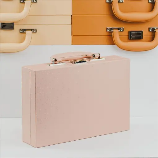 MALETA REVENDEDORA EXCLUSIVE 20X28 ROSA