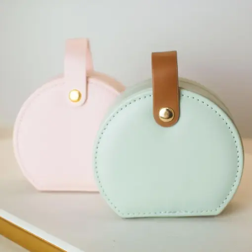 ESTOJO PORTA JOIAS EXCLUSIVE MINI BAG ROSA