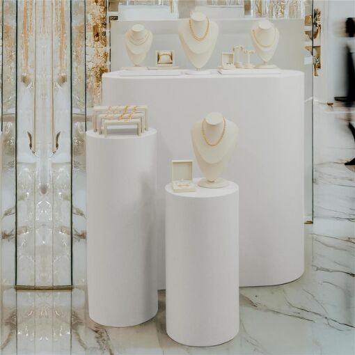 CILINDRO BRANCO PARA VITRINE G