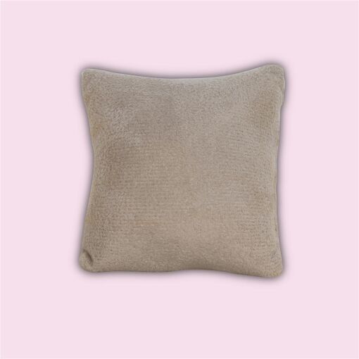 ALMOFADINHA PARA PULSEIRA SUEDE AREIA 07X7,5CM