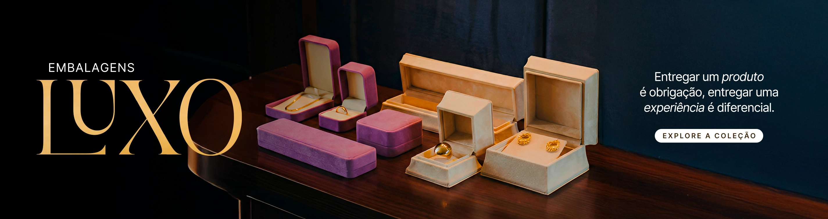 caixas luxo