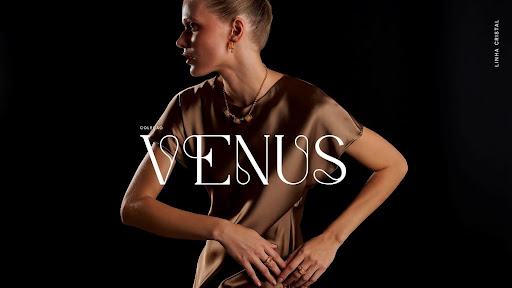 Coleção Venus, repleta de cravações em zircônias
