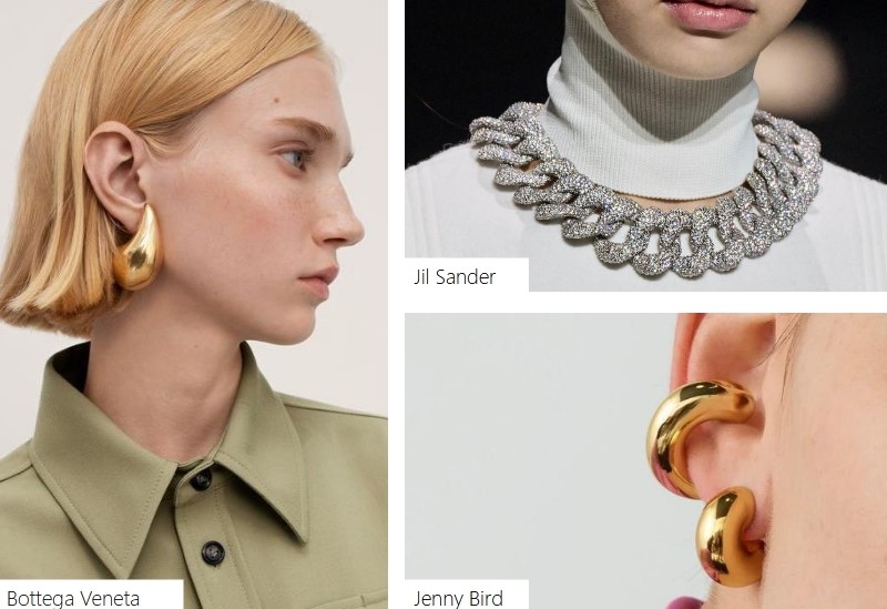 Coleção Stella: a tendência metal chunky