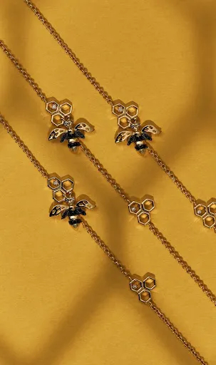 Coleção Favo: a beleza das zircônias negras