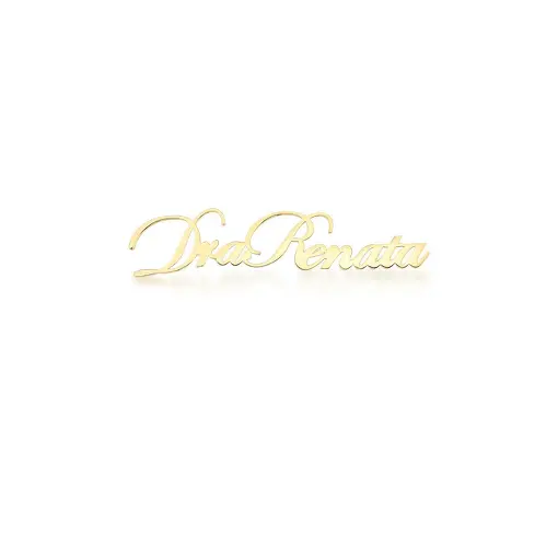 BROCHE PERSONALIZADO COM 2 PALAVRAS DE ATÉ 16 LETRAS