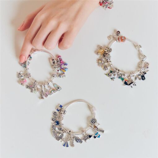 PULSEIRA LINHA CONQUISTAS FECHO CRAVEJADO PRATA LISA