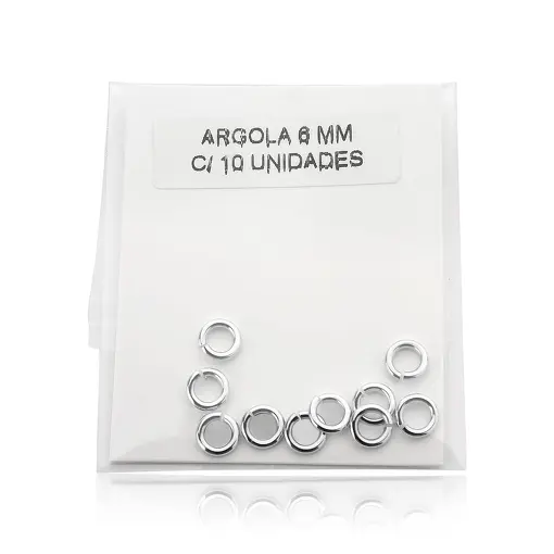 CONTRA ARGOLA KIT COM 20 UNIDADES FOLHEADO A OURO