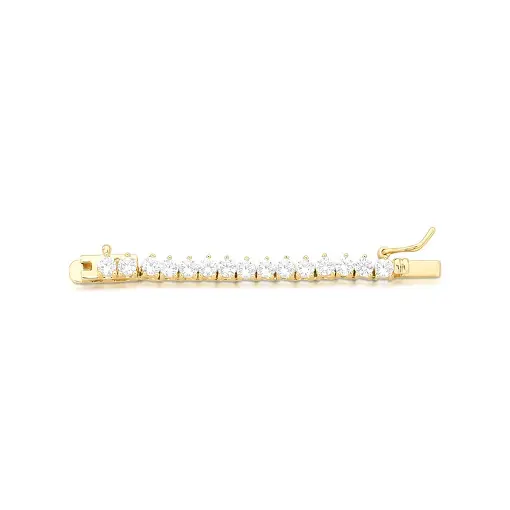 EXTENSOR DE RIVIERA COM CRISTAL REDONDO UNITÁRIO