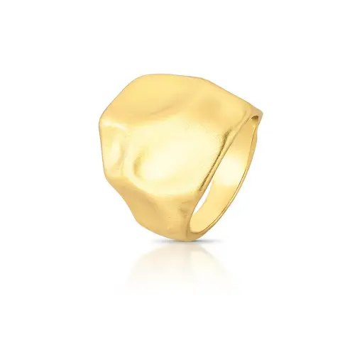 ANEL CURVO TRABALHADO E ACETINADO