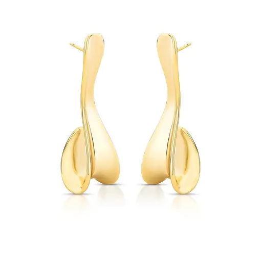 BRINCO CURVO TRABALHADO E LISO