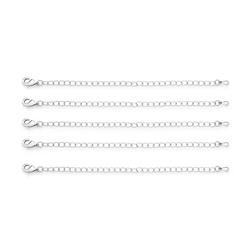 FECHO E EXTENSOR DE 5CM KIT COM 5 UNIDADES