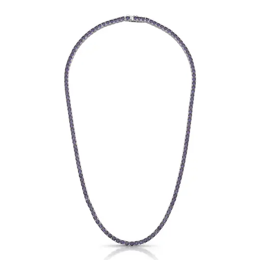 COLAR RIVIERA COM CRISTAIS REDONDOS