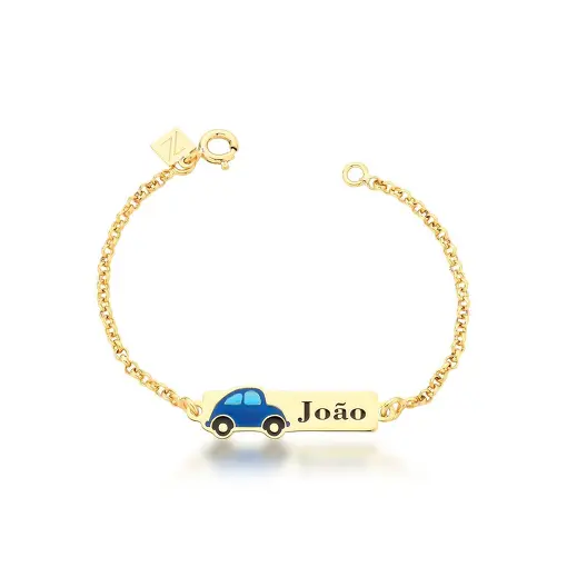 PULSEIRA CARRO PERSONALIZADA COM NOME