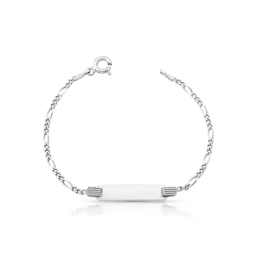 PULSEIRA KIDS COM PLACA RETANGULAR LISA