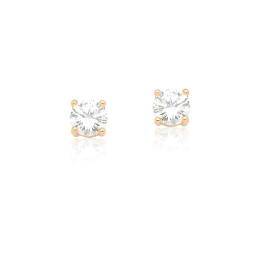 CONJUNTO BRINCO E CORRENTE COM PINGENTE BANHADO A OURO