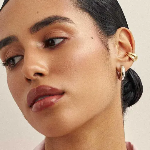 PIERCING DE ORELHA UNITÁRIO ABAULADO LISO
