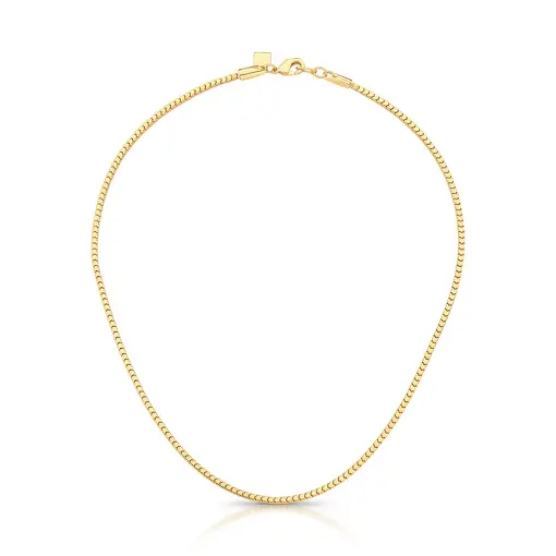 CORRENTE EM MALHA DE ELOS QUADRADOS LISOS